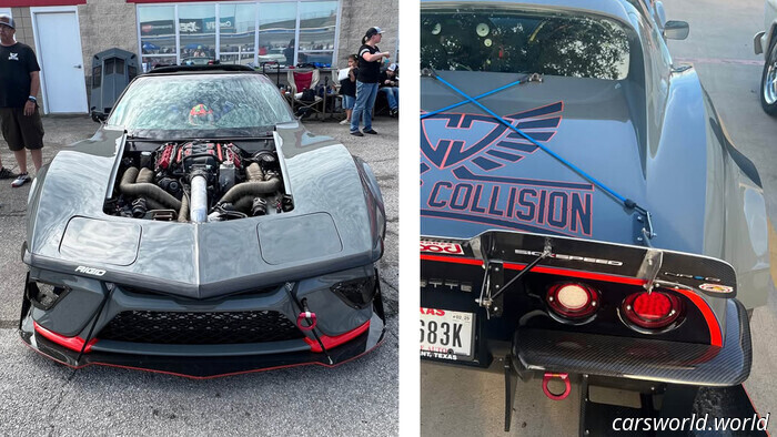 Non fatevi ingannare dall'aspetto stravagante, questo miscuglio di Corvette C3, C5 e C7 è una bestia | Carscoops